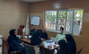 نشست مشترک رئیس اداره بهزیستی شهرستان آوج با مسئول کمیسیون معافیت سربازی 