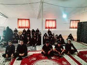 برگزاری مراسم یادبود رهبر شهید انقلاب اسلامی در اداره بهزیستی عنبرآباد