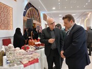 افتتاح نمایشگاه محصولات تولیدی جامعه هدف با حضور مدیرکل بهزیستی خراسان جنوبی و فرماندار شهرستان فردوس