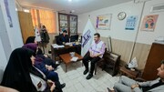 نمین|بازدید دادستان شهرستان نمین از اورژانس اجتماعی اداره بهزیستی به مناسبت هفته بهزیستی