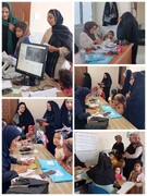  استقبال گسترده خانواده‌های شهر «درح» از طرح غربالگری بینایی و شنوایی کودکان