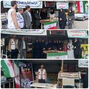 حضور کارشناسان اورژانس اجتماعی و آگاه‌سازی شهروندان از خدمات خط ۱۲۳ به مناسبت روز شهرستان پارس‌آباد