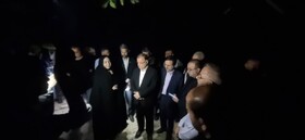 بازدید استاندار گلستان بهمراه مجمع نمایندگان استان از رمپ جنگلی توسکستان