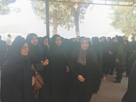برگزاری مراسم تشییع پیکر فرماندار فقید رامیان