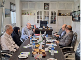 دیدار مدیر کل بهزیستی گیلان و هیئت همراه با مدیر عامل انجمن خیریه بیماران کلیوی استان