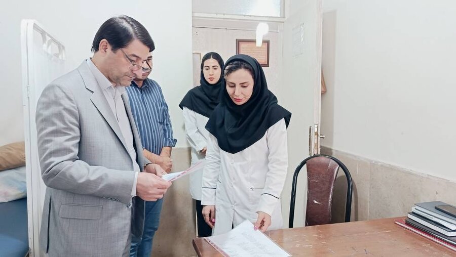 بازدید از مرکز توانبخشی گلشن در شهرستان چگنی