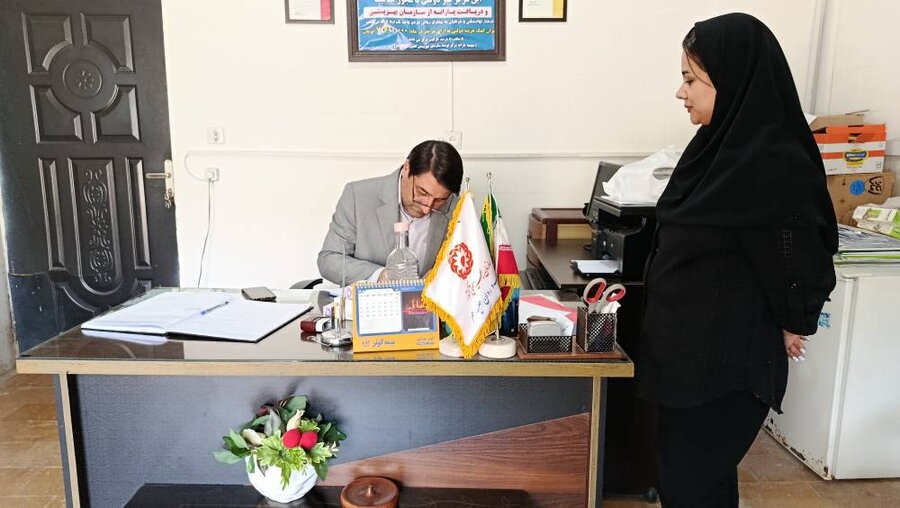 بازدید مدیر کل از مرکز طلیعه مهر