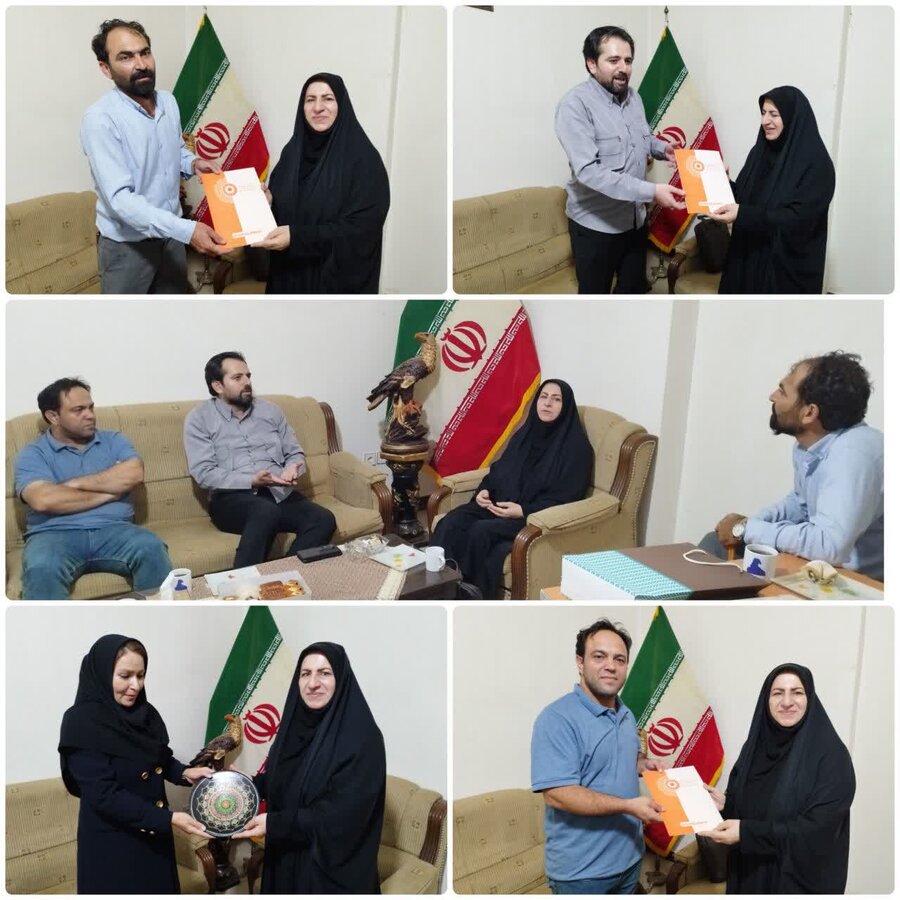 حضور مدیرکل بهزیستی استان اردبیل در پایگاه های خبری تحلیلی( آینده اردبیل، موج سبلان و قارتال)