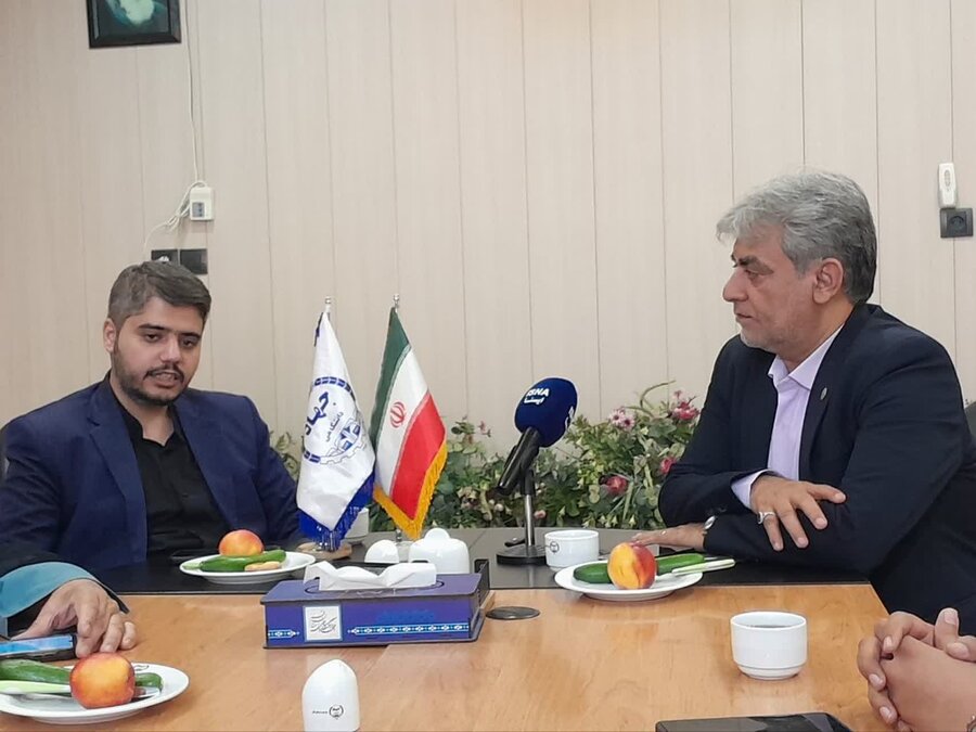 دیدار مدیرکل بهزیستی قم با خبرنگاران پایگاه خبری ایسنا و ایکنا به مناسبت روز خبرنگار