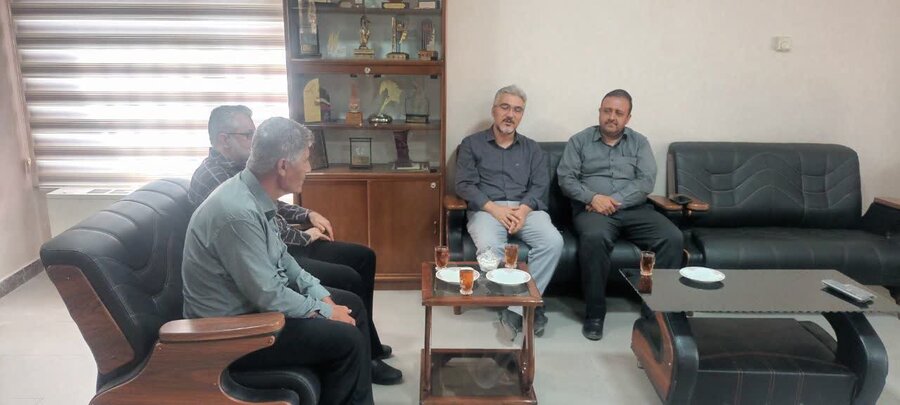 نشست مشترک بهزیستی و فرهنگ و ارشاد اسلامی بیجار برای اجرای تئاتر معلولان برگزار شد