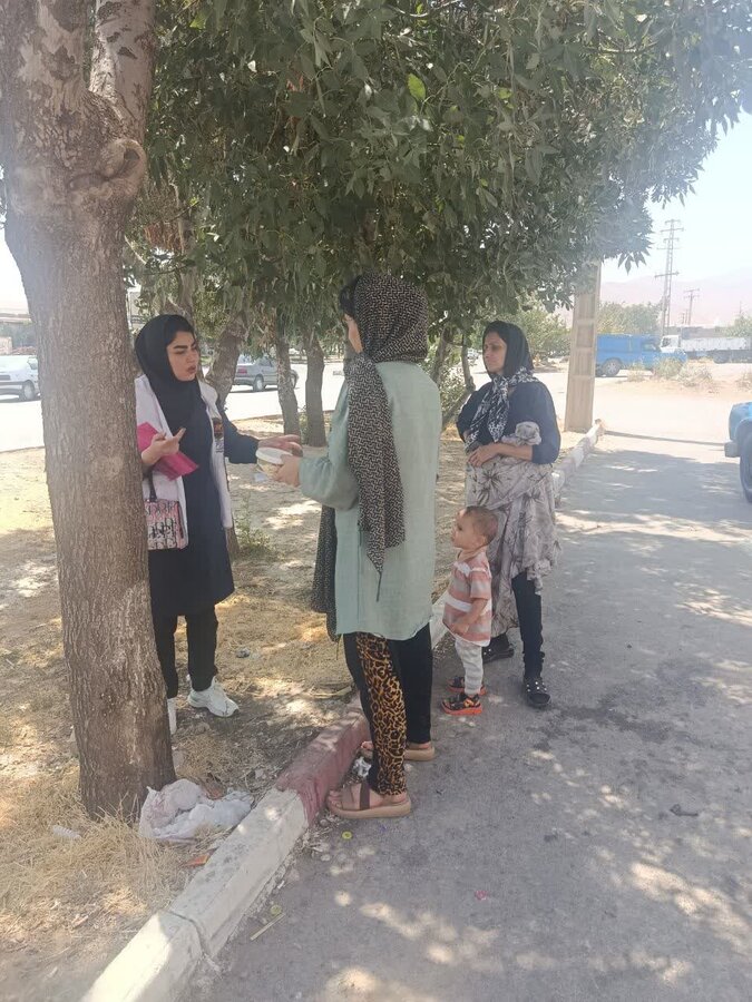استقرار تیم سیار اورژانس اجتماعی بهزیستی بهار در مسکن مهر