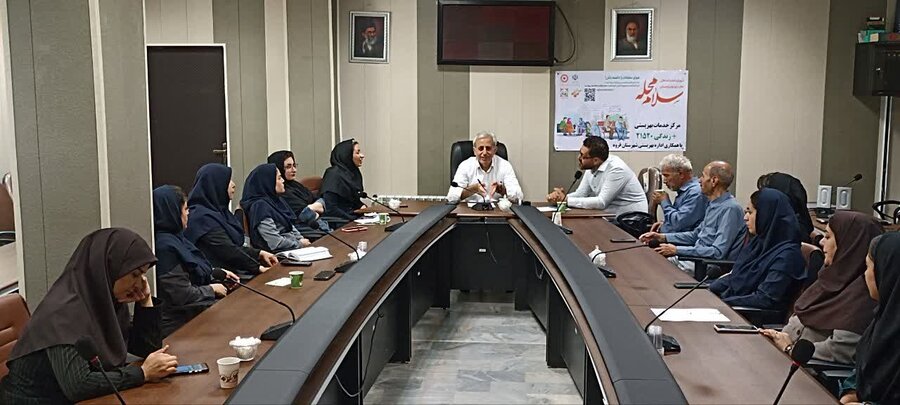 جلسه هماهنگی طرح پویش لبخند تندرستی در قروه برگزار شد