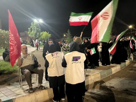 ساوجبلاغ | حضور بهزیستی و اورژانس اجتماعی در یکصد و شصت و یکمین اجتماع شبانه شهر مهستان