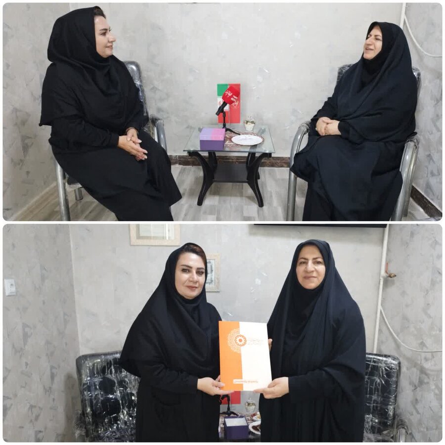 🟠حضور مدیرکل بهزیستی استان  پایگاه تحلیلی خبری تایماز 