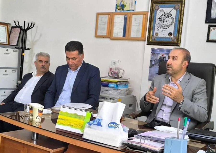 بررسی مسائل مالی و راهکارهای توسعه خدمات خانه سالمندان میلاد بوکان در نشست هم‌اندیشی فرماندار