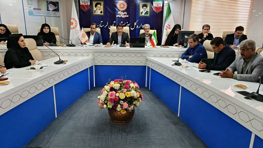 جلسه تبیین اصول کلی طرح سلام محله در بهزیستی استان لرستان