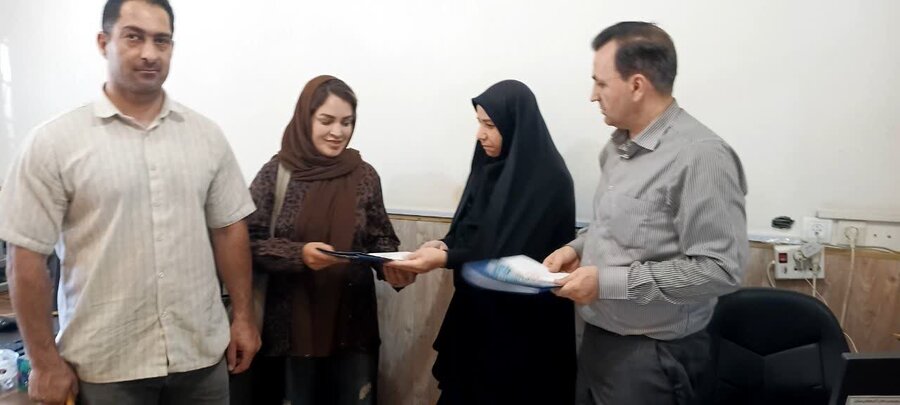 عقد تفاهم‌نامه همکاری بهزیستی بناب با مؤسسه فنی و حرفه‌ای 