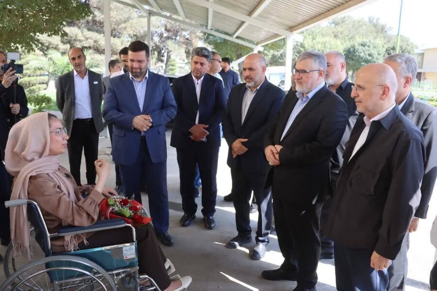 بازدید استاندار تهران از آسایشگاه خیریه کهریزک تحت نظارت بهزیستی شهرستان ری