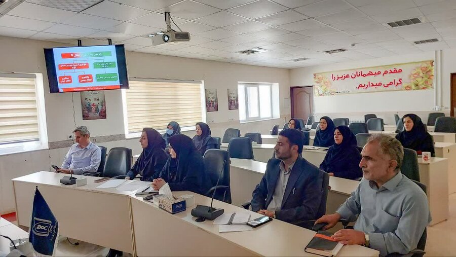 ️ برگزاری جلسه مشترک برنامه ریزی جهت آغاز غربالگری جسمی بانوان آذرشهر