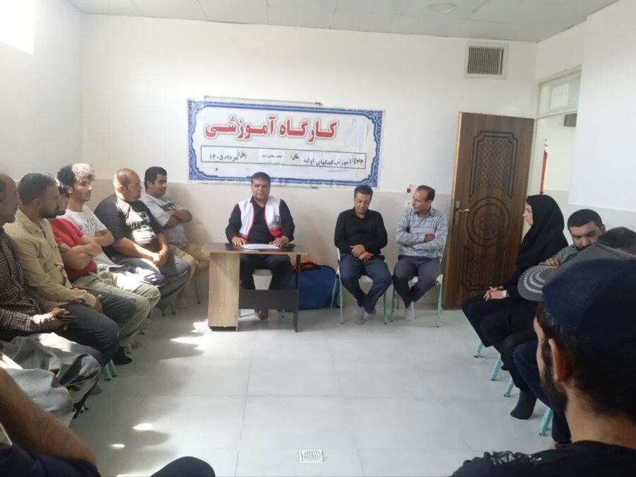 آمادگی برای شرایط اضطراری؛ کارکنان «خانه رهایی سبز» و «به سوی امید» امدادگر شدند