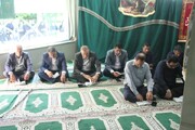 برگزاری مراسم زیارت عاشورا در بهزیستی فارس 