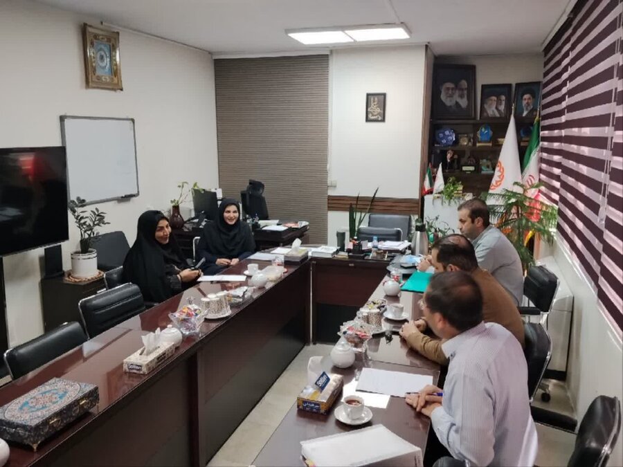 دیدار مدیرکل بهزیستی گلستان با رئیس مرکز توسعه کارآفرینی،اشتغال و توانمندسازی بهزیستی کشور