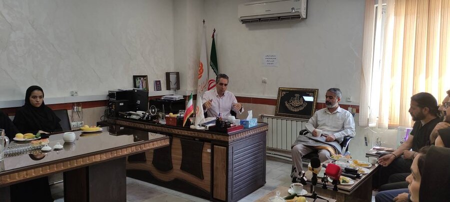 قرچک | قدردانی از تلاشگران عرصه اطلاع رسانی