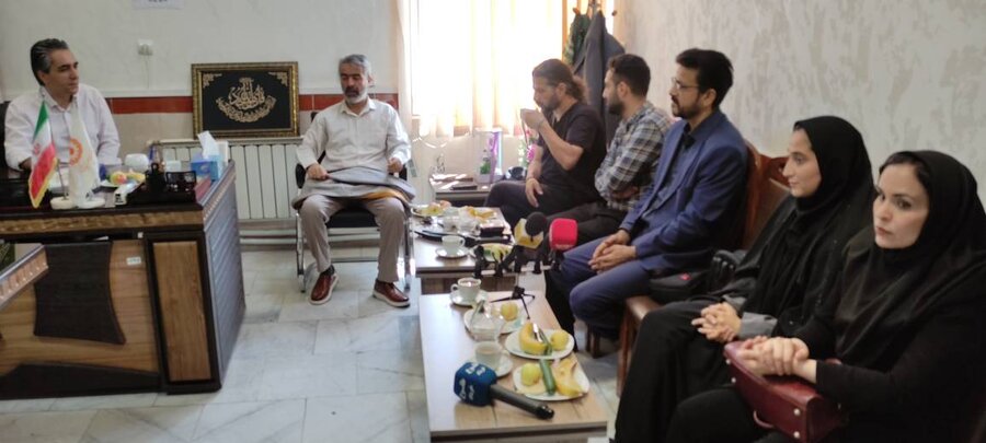 قرچک | قدردانی از تلاشگران عرصه اطلاع رسانی