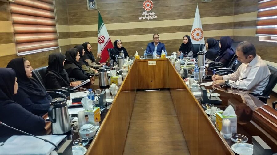 نشست کارشناسان دفتر مشاوره بهزیستی استان سمنان برگزار شد