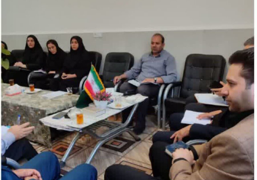اولین نشست شورای سالمندان شهرستان گلپایگان در سال ۱۴۰۵