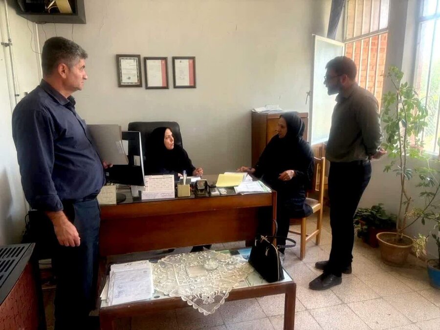  بازدید رئیس و کارشناسان بهزیستی شهرستان مشگین‌شهر از مرکز مثبت زندگی