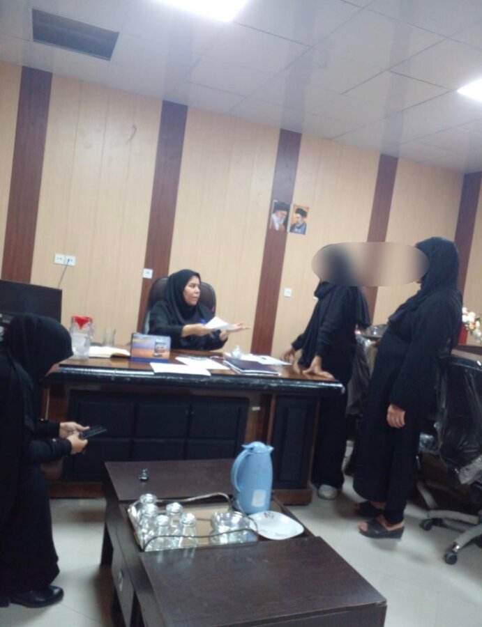 لامرد|برگزاری میز خدمت با عنوان «دوشنبه ‌های مردمی» در اداره بهزیستی شهرستان لامرد