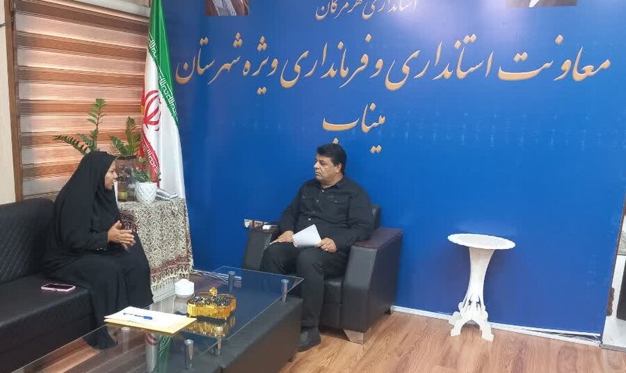 تأکید فرماندار میناب بر تقویت اورژانس اجتماعی و راه‌اندازی آن در بخش‌های تابعه