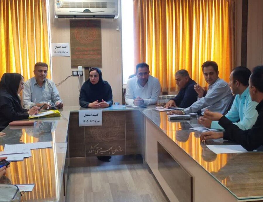 جلسه کمیته اشتغال بهزیستی کامیاران برگزار شد