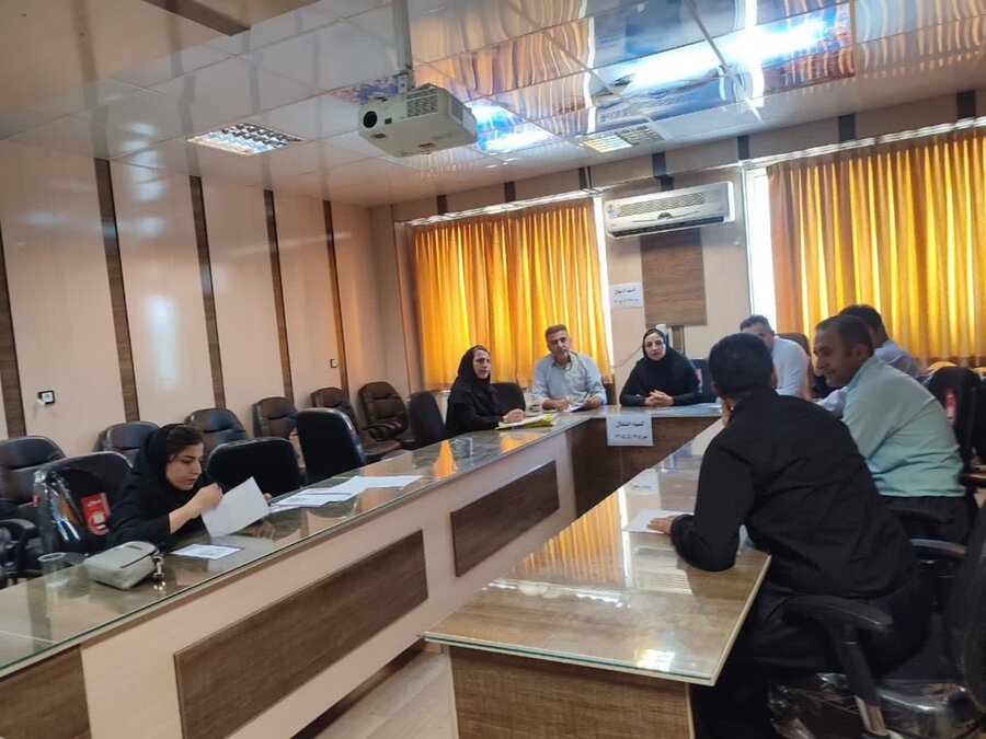 جلسه کمیته اشتغال بهزیستی کامیاران برگزار شد