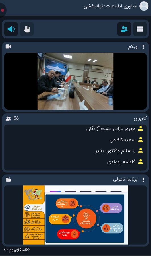 تشریح برنامه‌های تحولی معاونت توانبخشی بهزیستی خوزستان