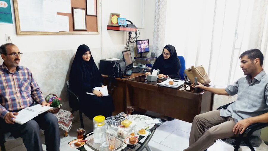پایش میدانی کیفیت خدمات در مراکز توانبخشی روزانه نهاوند