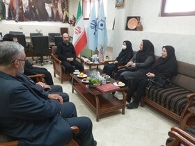 گزارش تصویری| مدیرکل بهزیستی به همراه جمعی از معاونین با مدیرکل صدا و سیمای مرکز زنجان دیدارکرد