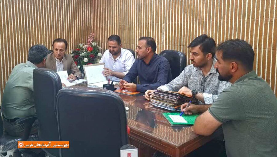 بررسی پرونده‌های اشتغال مددجویان در کمیته اشتغال بهزیستی اشنویه