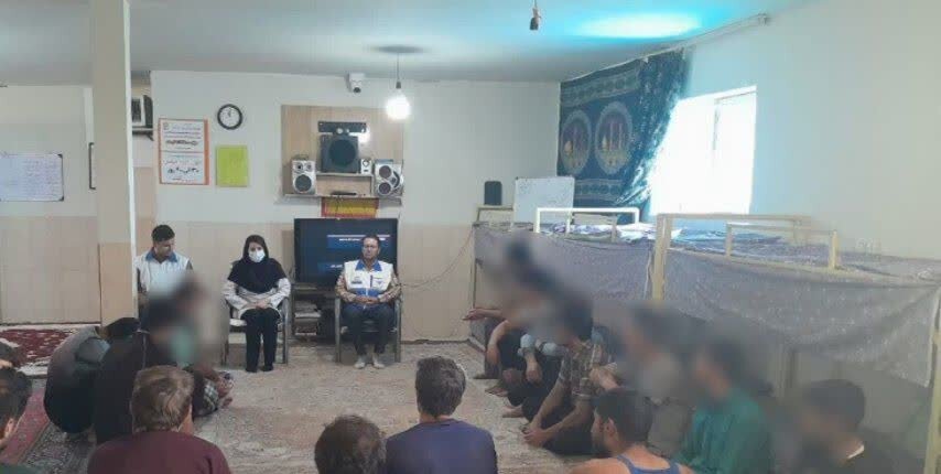 ارائه خدمات سلامت و غربالگری رایگان در مرکز اقامتی شوش رهایی آرام فامنین