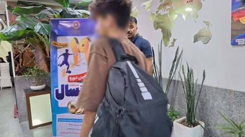 گزارش تصویری | ورود و استقرار تیم چهارمحال‌وبختیاری در همدان