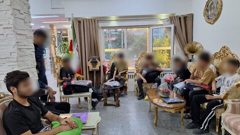 گزارش تصویری | ورود و استقرار تیم چهارمحال‌وبختیاری در همدان