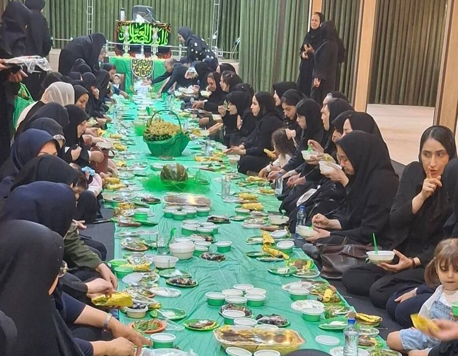 شهرتهران | برگزاری سفره احسان و آیین گرامیداشت یاد همکار فقید در شیرخوارگاه شبیر