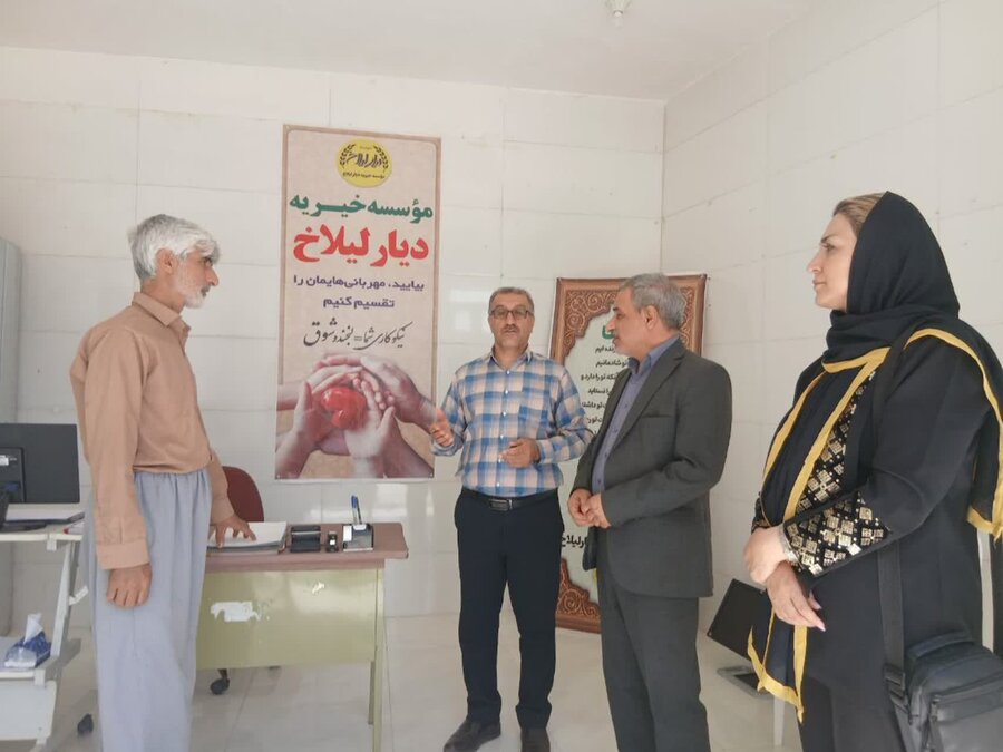 بازدید مدیرکل بهزیستی کردستان از مؤسسه خیریه «دیار لیلاخ» بلبان‌آباد
