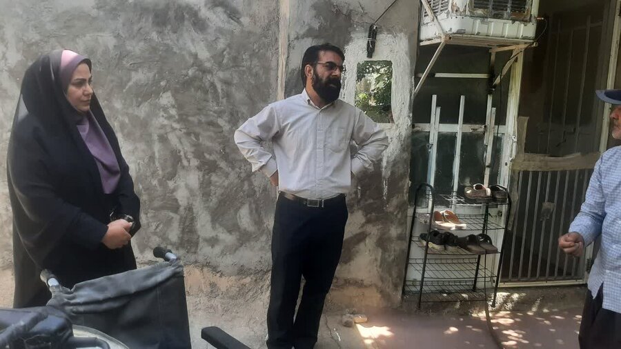 قول مساعد بخشدار کوهبنان برای بهسازی تجهیزات رفاهی مددجویان بهزیستی