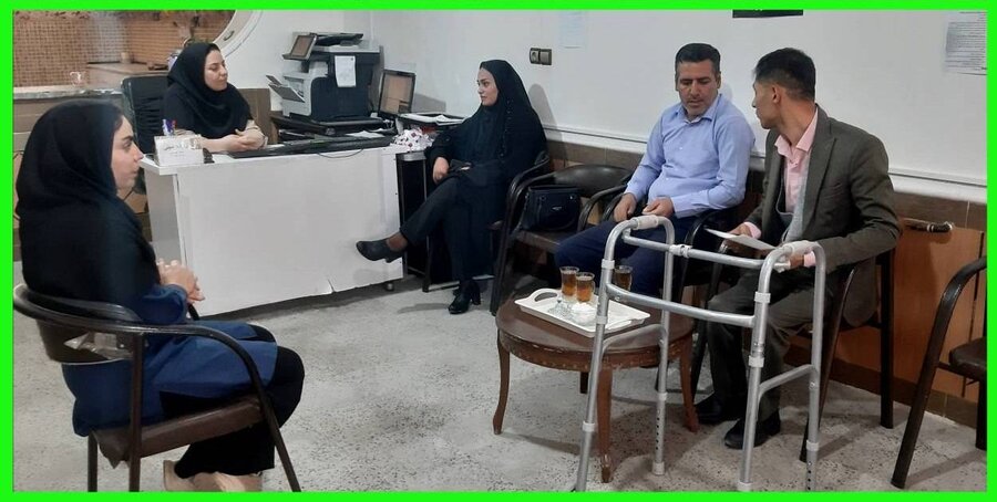 کوه‌چنار | بازدید از مرکز خدمات بهزیستی
