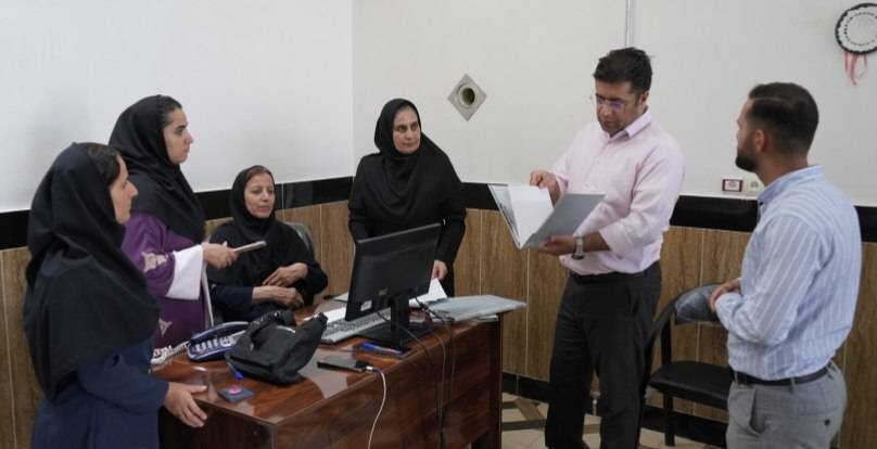 بازدید رئیس بهزیستی مهاباد از مراکز مثبت زندگی شهرستان