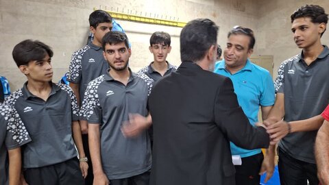 گزارش تصویری| میزبانیِ گرمِ همدان از فرزندانِ دیارِ مهر