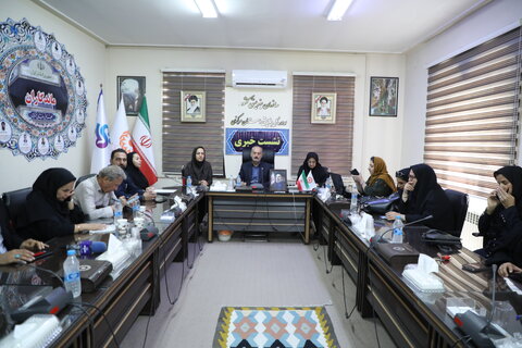 گزارش تصویری ا نشست خبری  و تجلیل از خبرنگاران حوزه بهزیستی