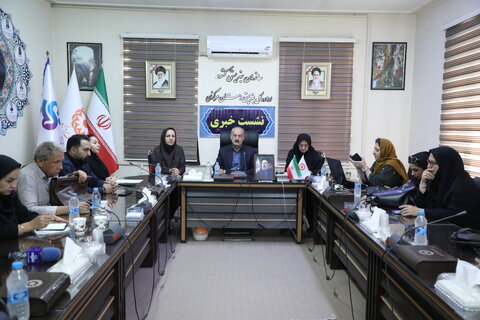 گزارش تصویری ا نشست خبری  و تجلیل از خبرنگاران حوزه بهزیستی
